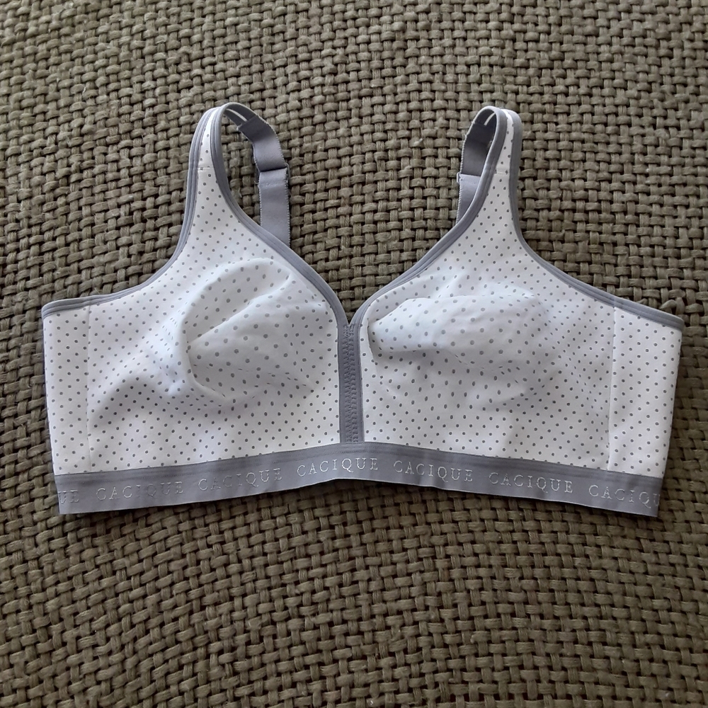 Cacique cotton no wire bra